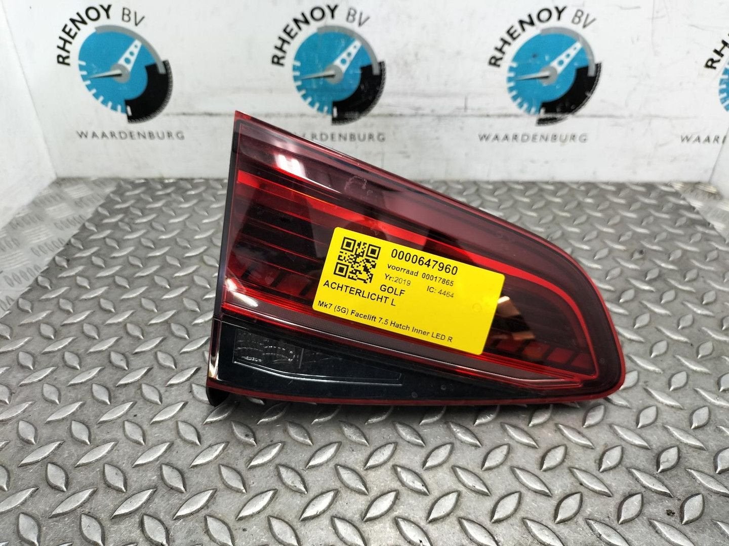 VOLKSWAGEN GOLF BQ1 Golf VII 11/16-01/20 ACHTERLICHT L 2019, Ophalen of Verzenden, Gebruikt, ARN erkend