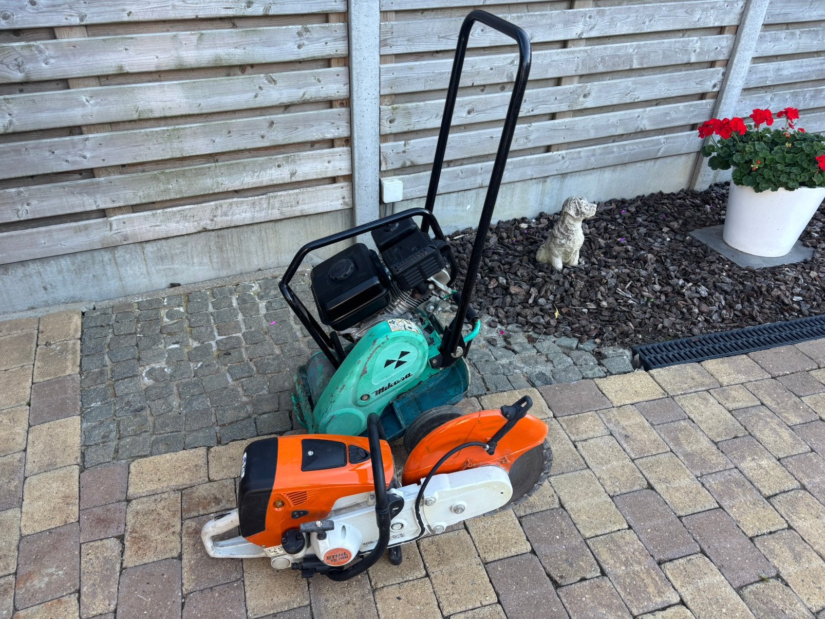 Trilplaat + doorslijper, Ophalen, Gebruikt