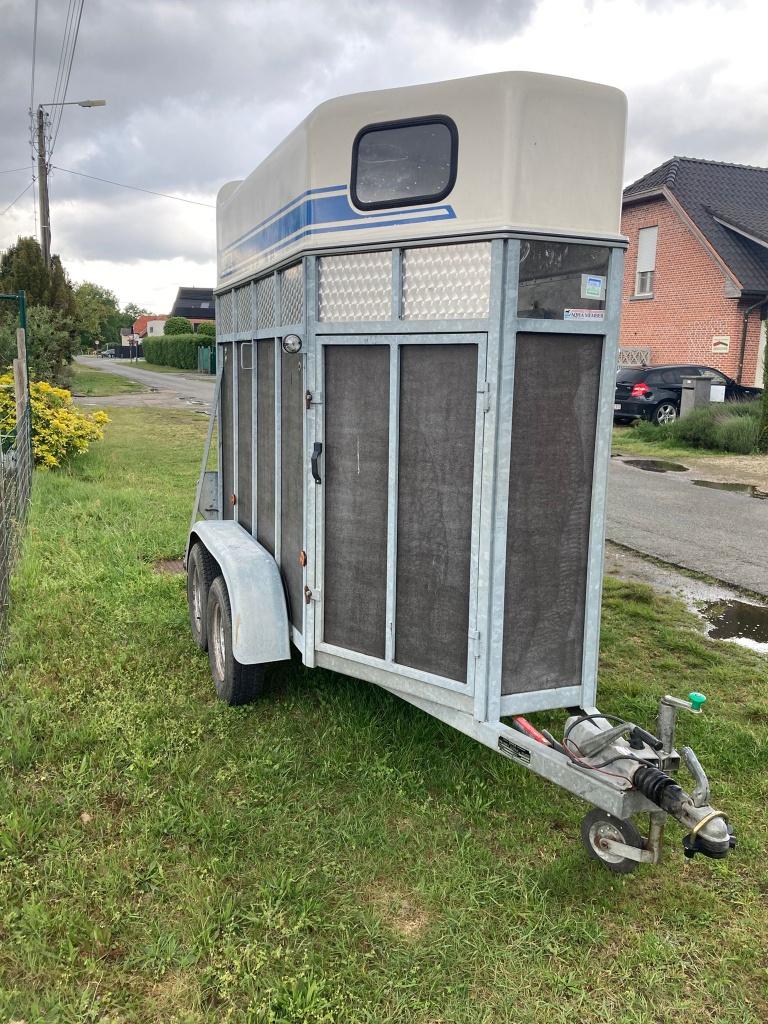 TRAILER 1,5 PAARDS MARCO, Dieren en Toebehoren, Paarden en Pony's | Trailers en Aanhangwagens, Ophalen, 1½-paards trailer