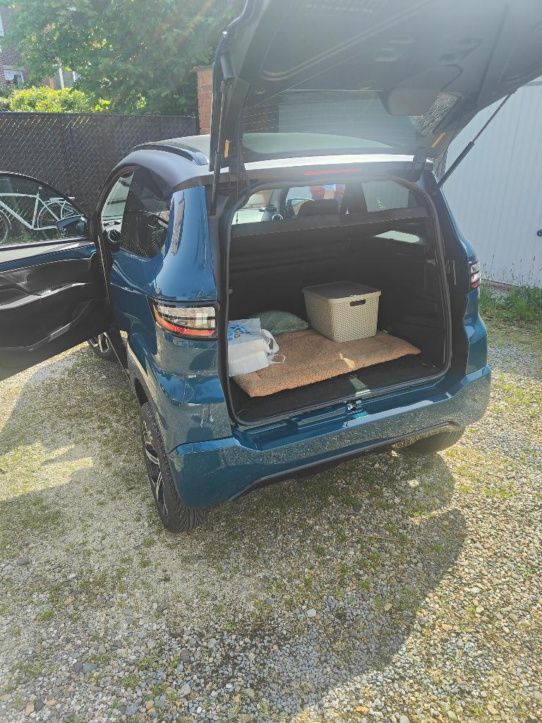 Aixam crossver, Auto's, Aixam, Particulier, Diesel, Automaat, Blauw, Leder en Stof, Onderhoudsboekje