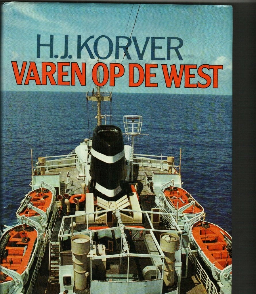 Varen op de West h.j.korver215 blz, Ophalen of Verzenden, Zo goed als nieuw
