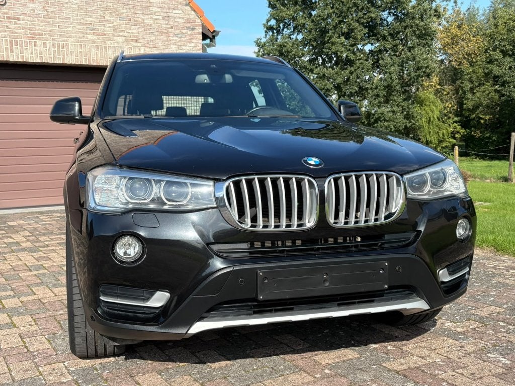 BMW  X3   XDRIVE20I - 185 PK -  2016, Auto's, Automaat, 4 cilinders, Zwart, Leder