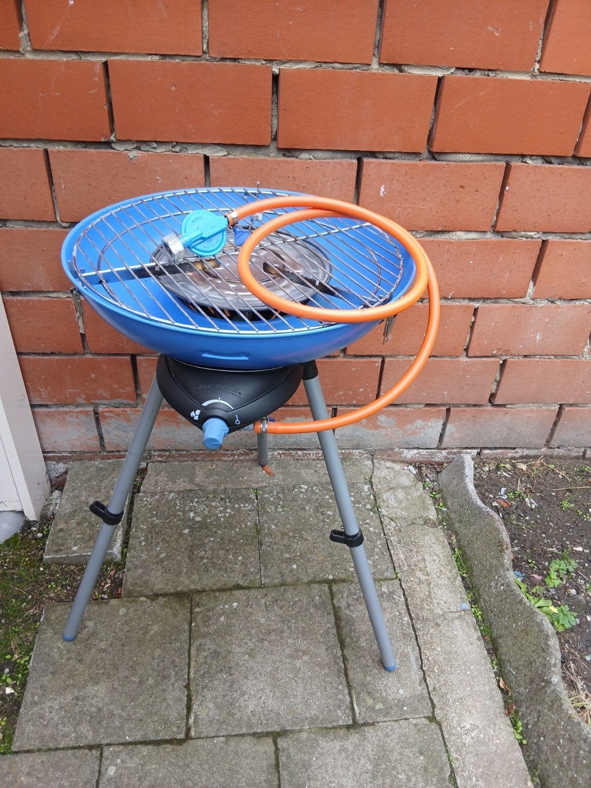 camping gas barbeque  voor mobilhome /caravan, Jardin & Terrasse, Barbecues à gaz, Enlèvement