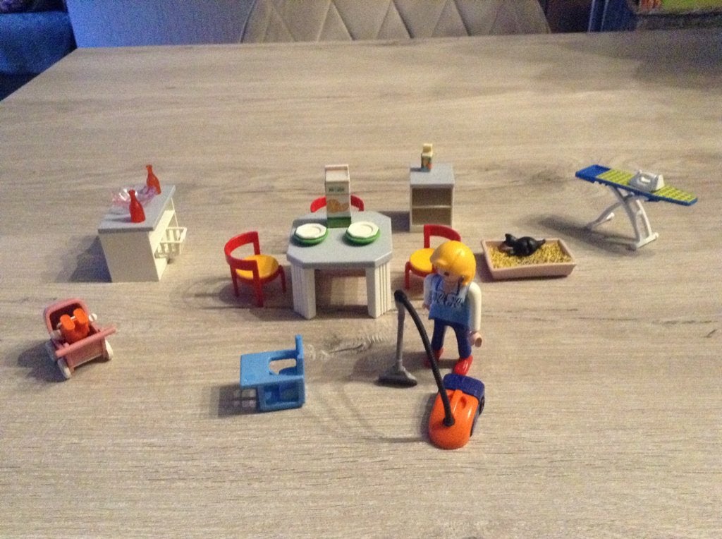 Playmobil huishouden speelset, Gebruikt, Losse onderdelen, Overige typen, Ophalen of Verzenden