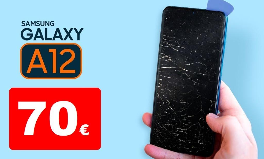 Réparation écran Samsung Galaxy A12 pas cher à 70€ Garantie, Telecommunicatie, Ophalen, Samsung