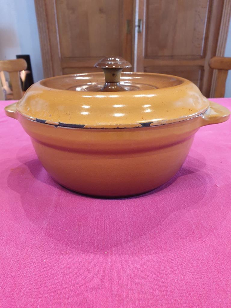 Cocotte en fonte, Enlèvement, Comme neuf, Fonte, Casserole ou Cocotte-minute