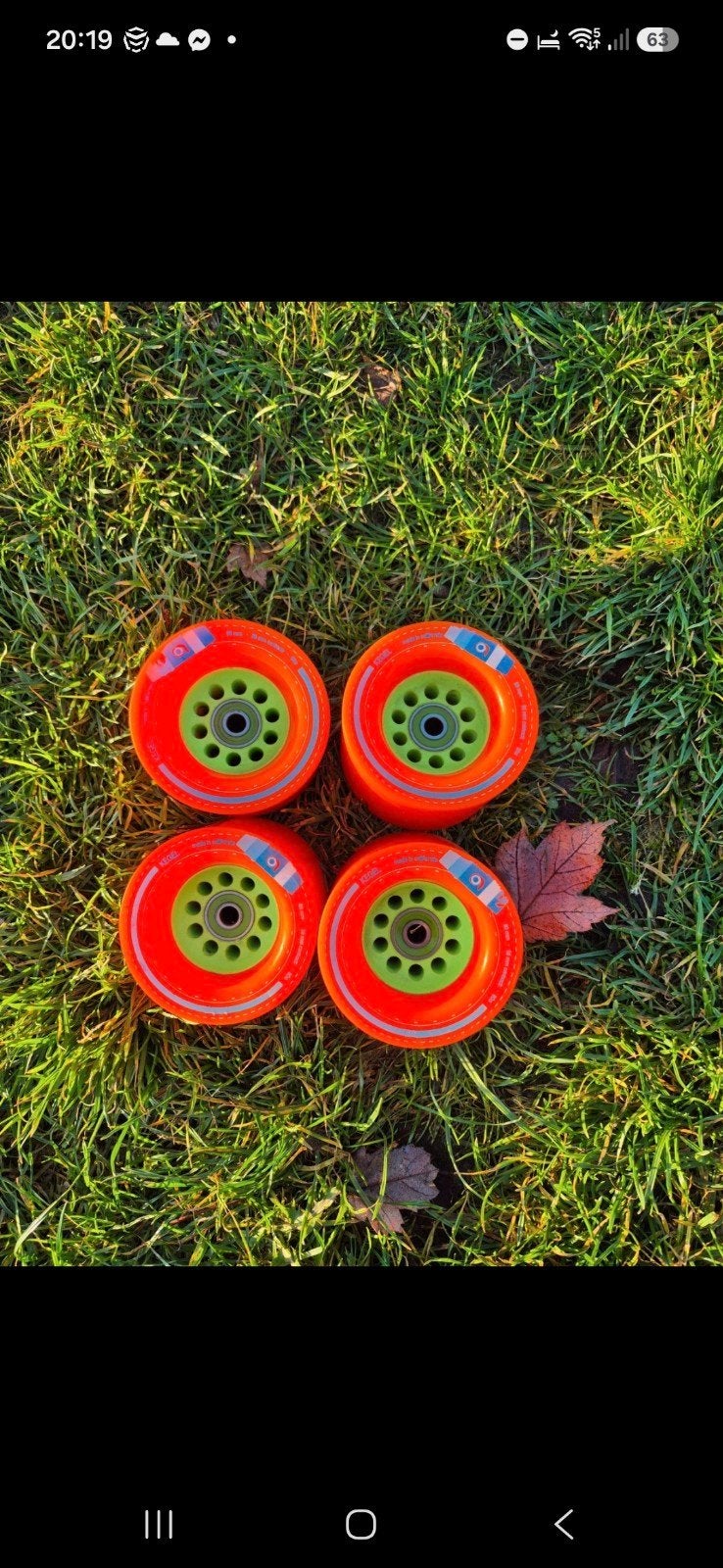 longboard wielen. kegels orangatang, Enlèvement ou Envoi, Longboard
