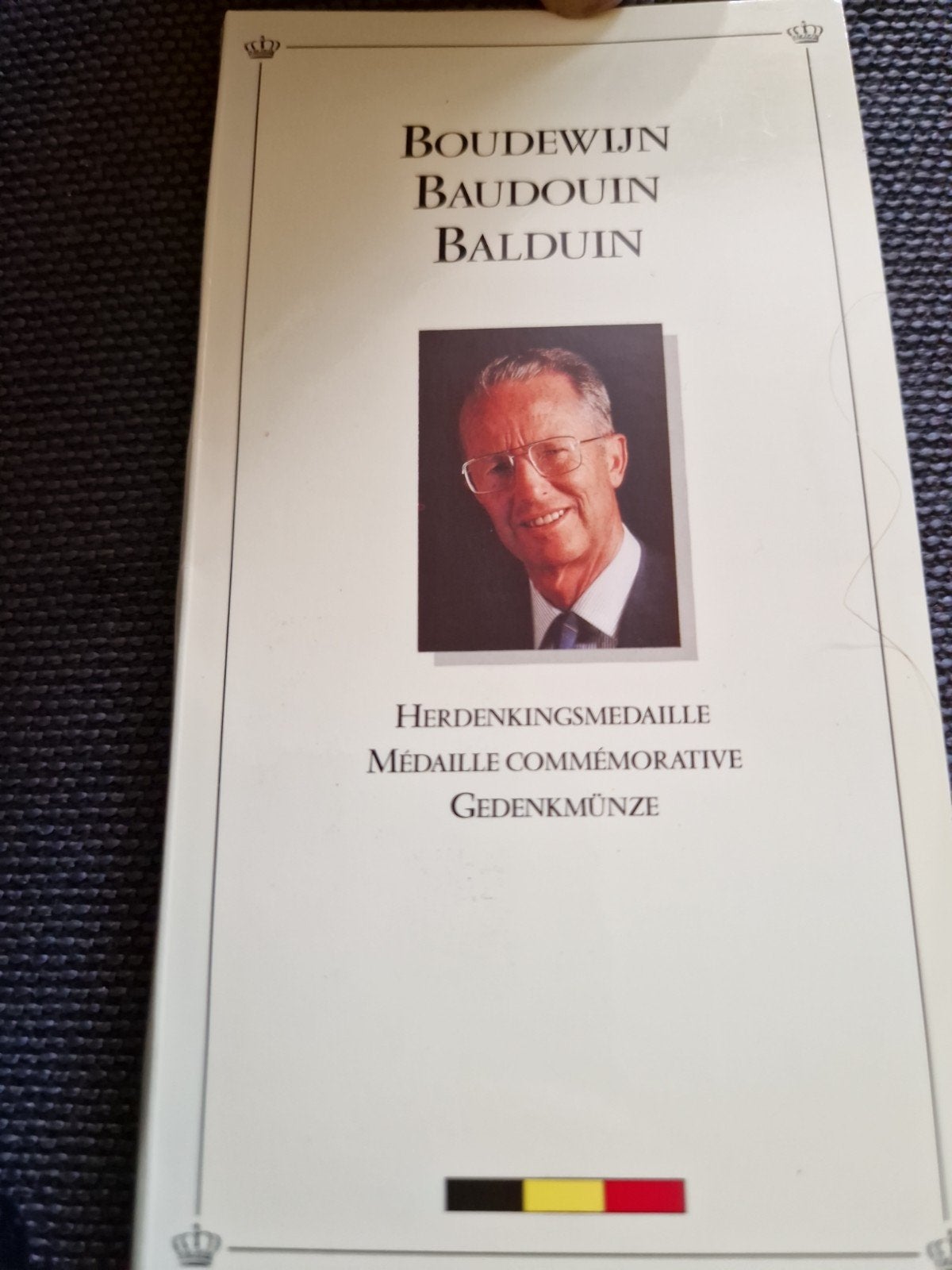 zilveren herdenkingsmedaille "Koning Boudewijn – In Memoriam, Ophalen of Verzenden, Nieuw