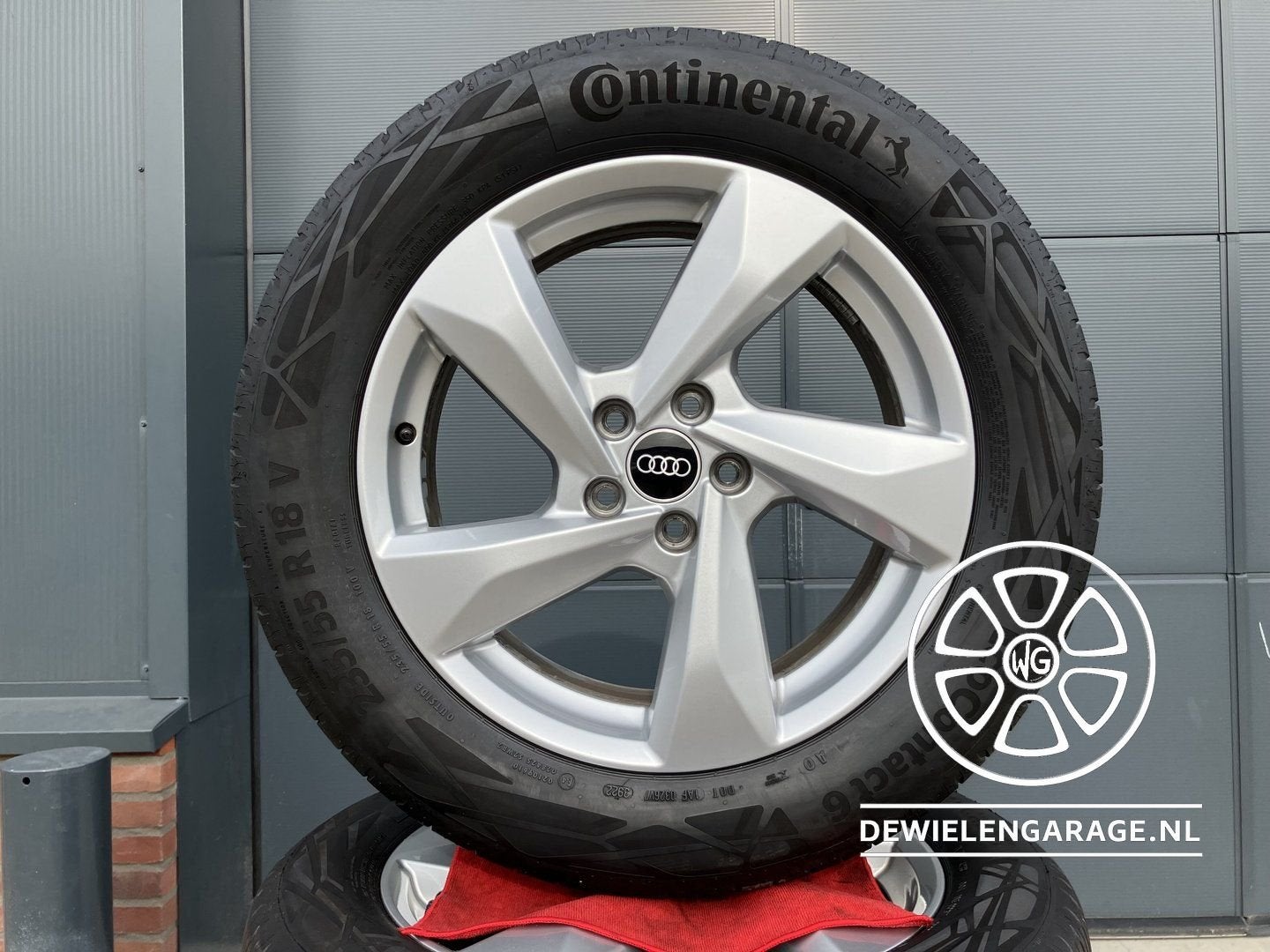 18 inch Audi Q3 / VW Tiguan Velgen Origineel demo 5x112 Cont, Pneus et Jantes, Véhicule de tourisme, Pneus été, -
