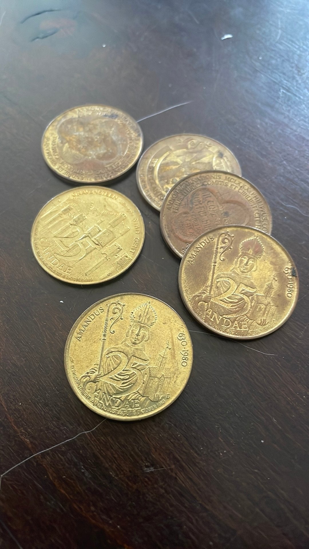 Verzamelmunten GENT, Postzegels en Munten, Ophalen of Verzenden