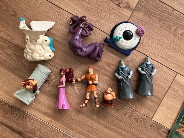 Figuren Disney Hercules Vintage, Verzamelen, Ophalen of Verzenden, Overige figuren, Gebruikt, Beeldje of Figuurtje