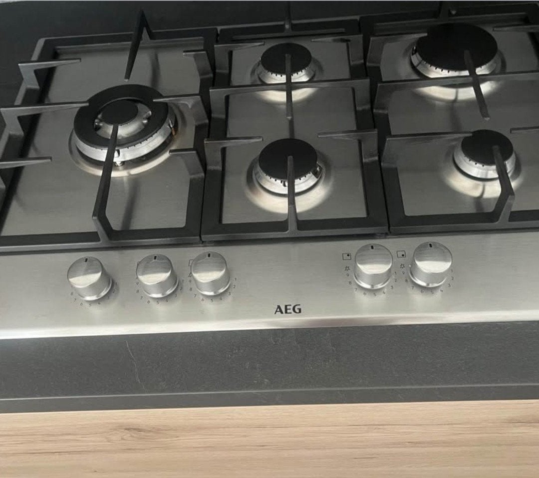 inbouw gasfornuis, Ophalen, Zo goed als nieuw, Inbouw, Gas