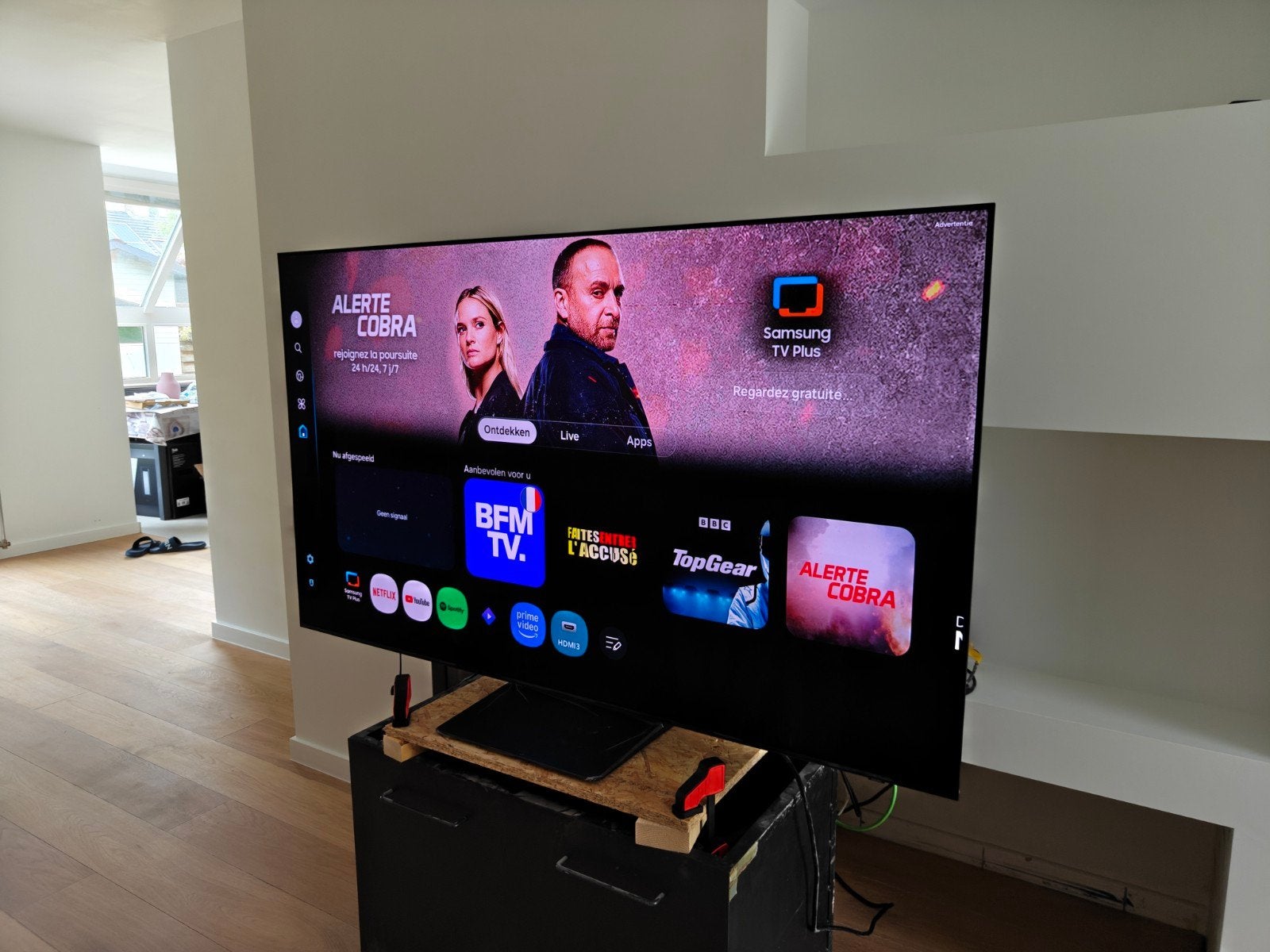 65 OLED TV Samsung QE65S94F, TV, Hi-fi & Vidéo, Télévisions, OLED, Comme neuf, Enlèvement, 4k (UHD)