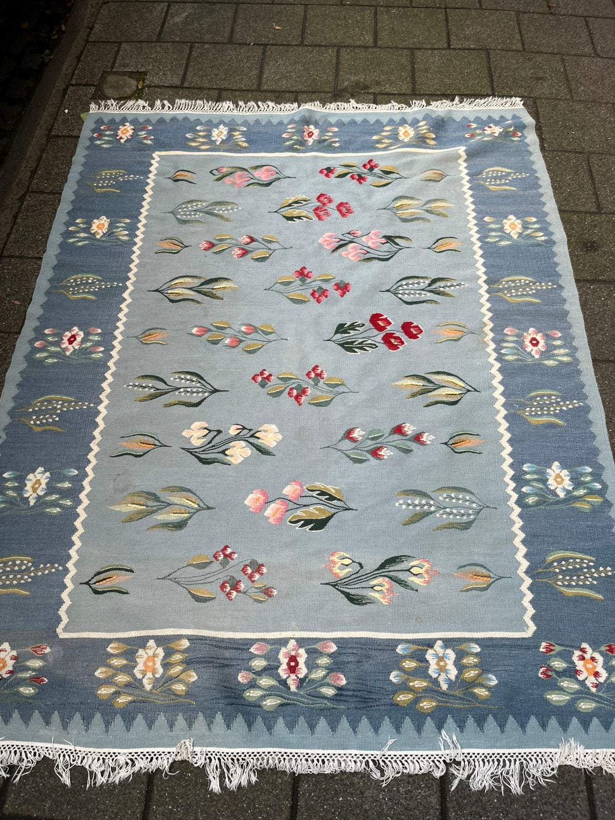 Kelim tapijt 170x220, Ophalen, Zo goed als nieuw