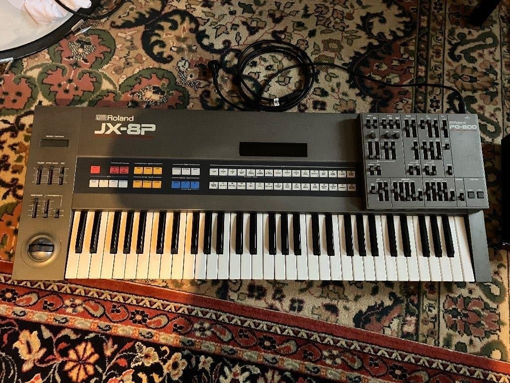 Roland JX-8p + PG-800, Ophalen, Roland