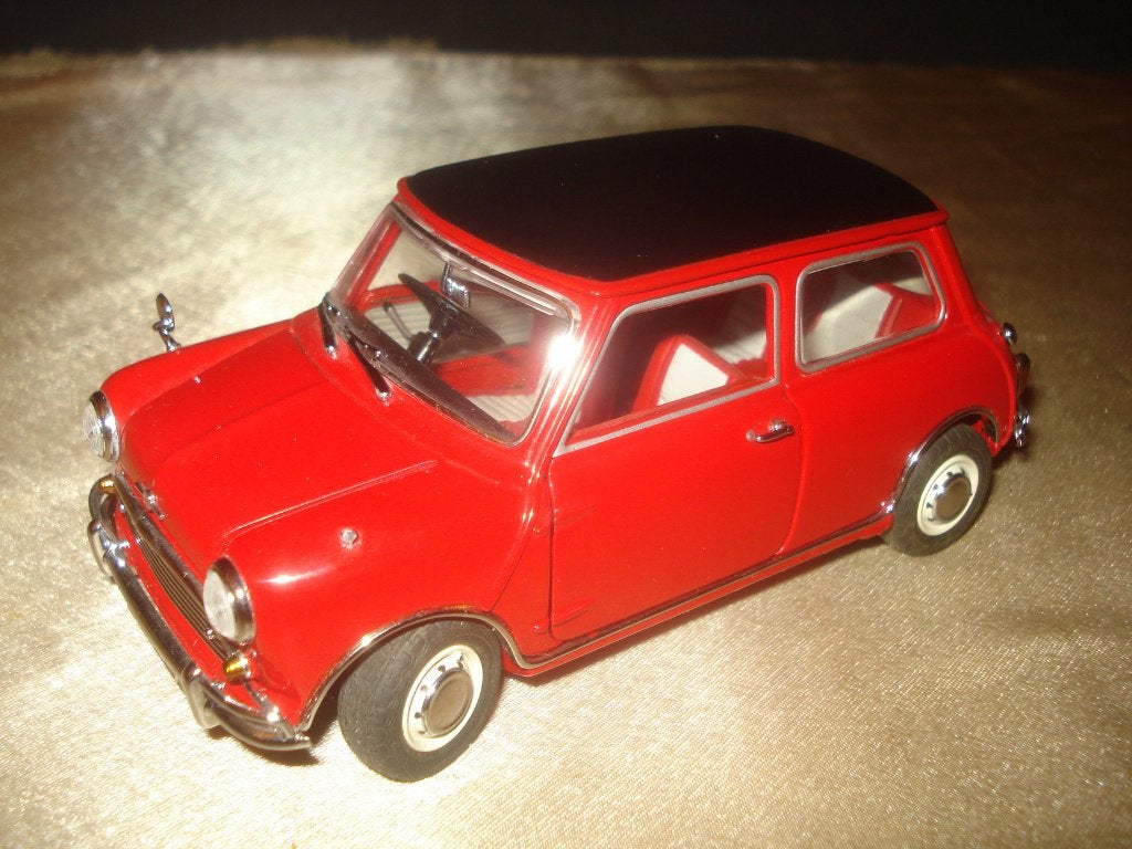 FRANKLIN MINT Precision Models MORRIS MINI-COOPER 1967 1/24, Hobby en Vrije tijd, Modelauto's | 1:24, Zo goed als nieuw, Auto