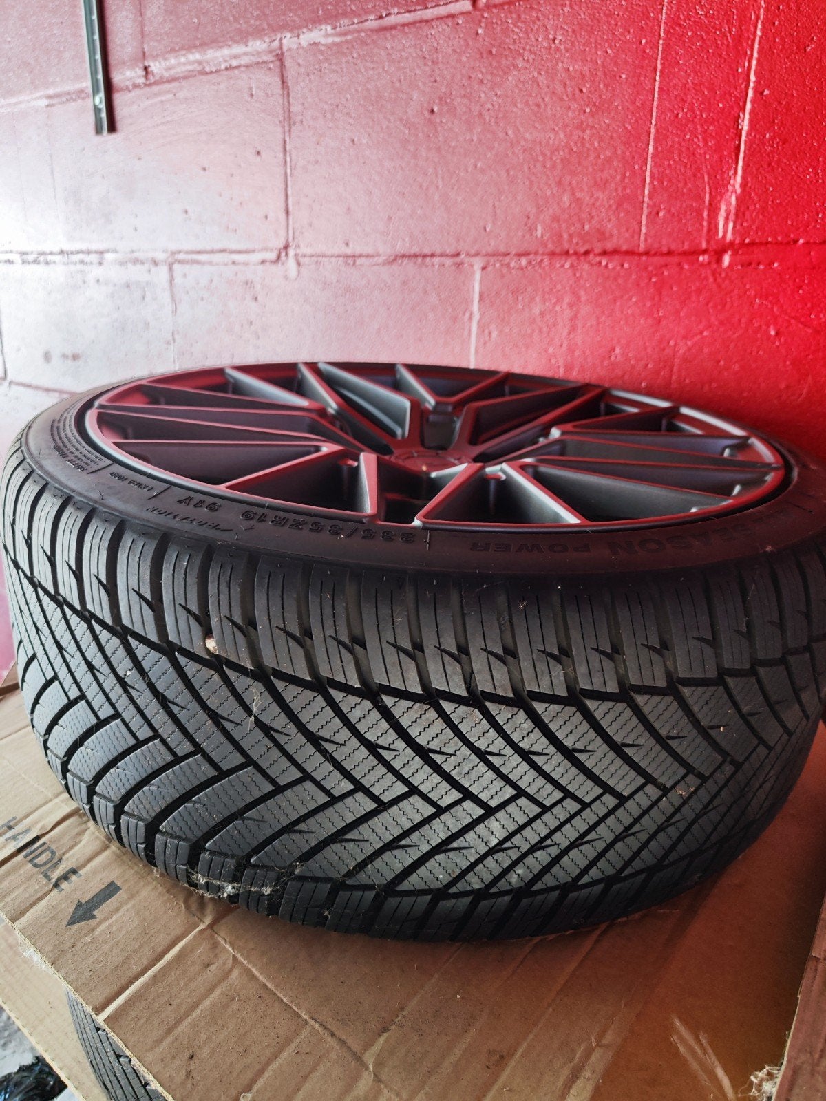 alu velgen jr 38, Gebruikt, Banden en Velgen, 235 mm, All Season
