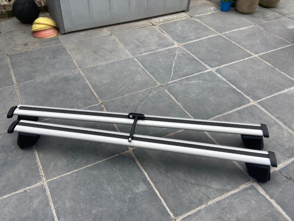 Audi Q5 dakdrager set met sleutel, Auto diversen, Ophalen, Gebruikt