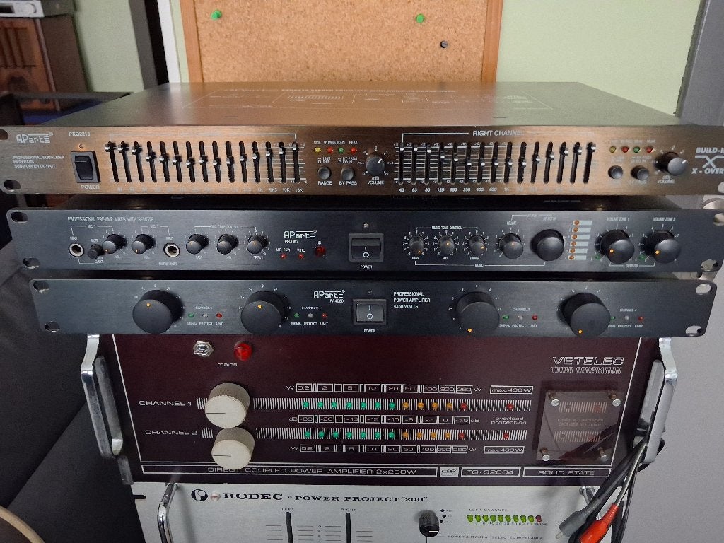 versterker, Audio, Tv en Foto, Professionele apparaten, Ophalen, Zo goed als nieuw, Audio
