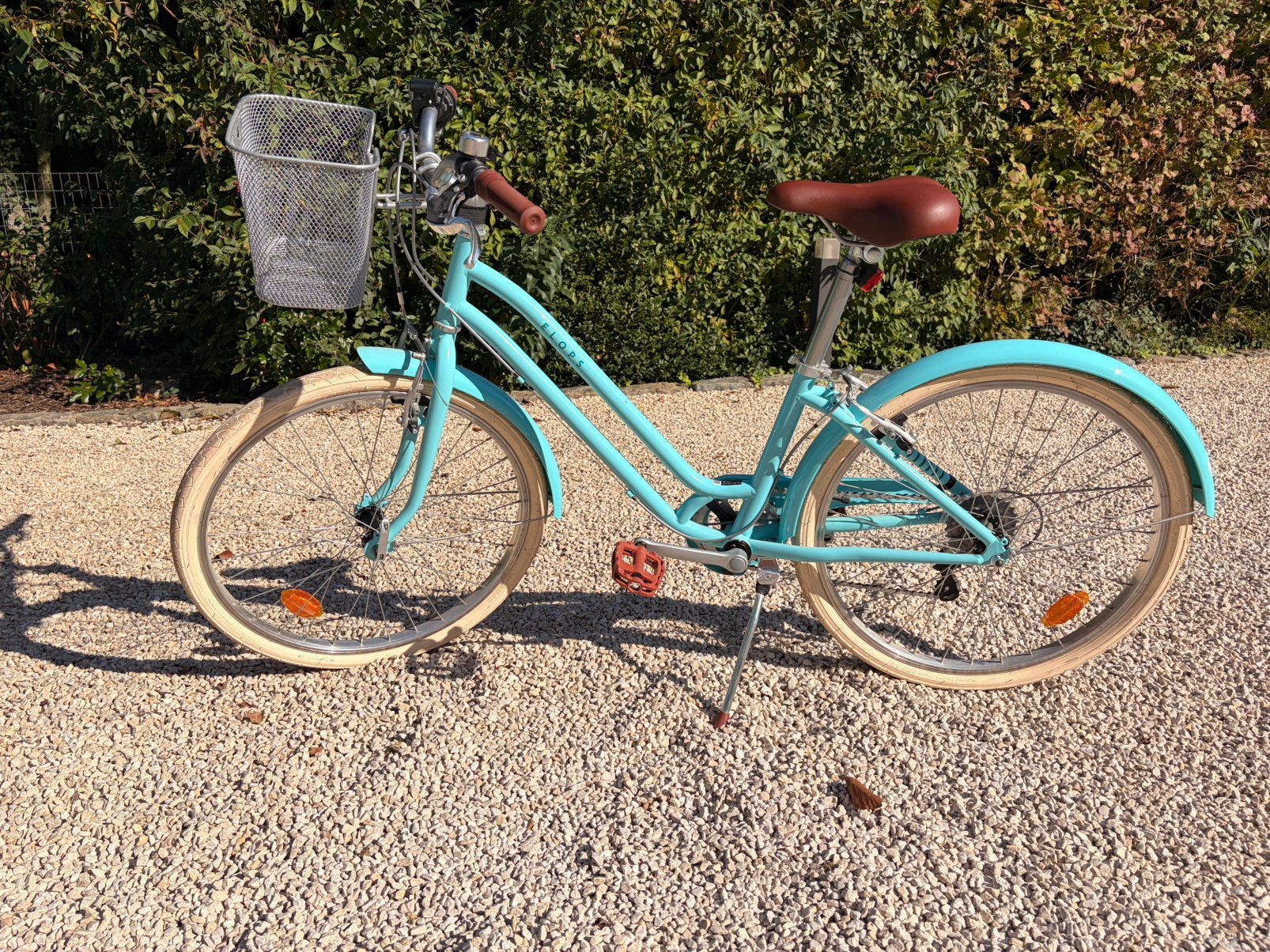 Meisjesfiets BTWIN 24 inch 9-12 jaar, Fietsen en Brommers, Ophalen, Zo goed als nieuw