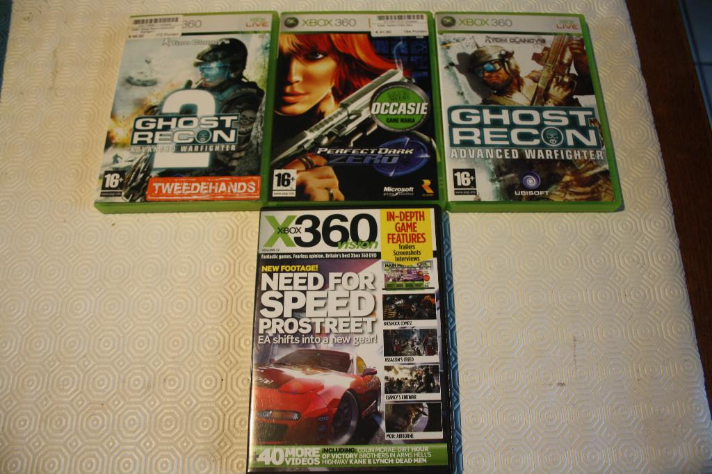 X Box 360 games, Ophalen, Gebruikt