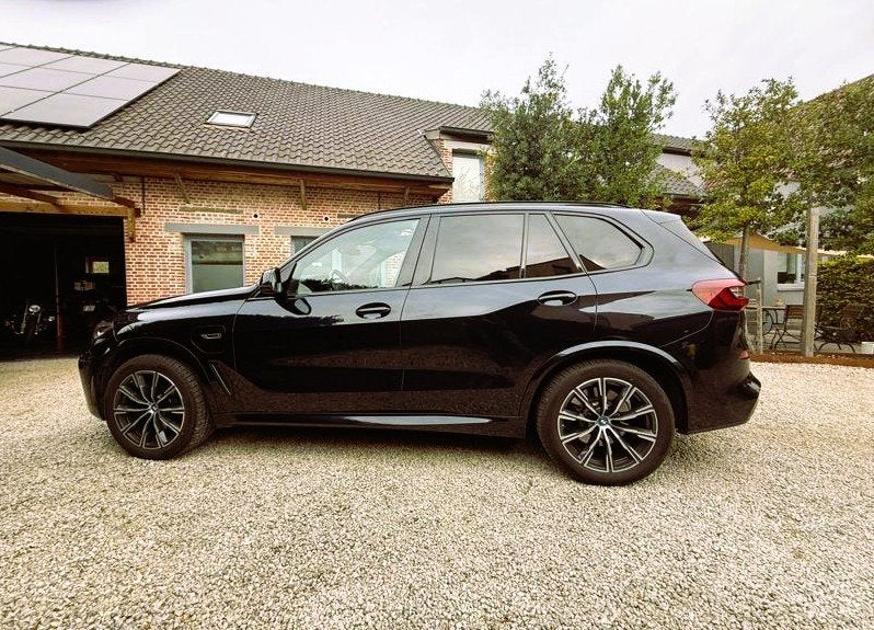 BMW X5 3.0|xDrive 45e M Sport P|Harman K|Pano|tr.haak|luchtv, Auto's, BMW, Dealer onderhouden, Blauw, Vierwielaandrijving, SUV of Terreinwagen