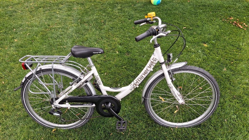 Fiets meisje 24 inch, Fietsen en Brommers, Ophalen, Velgrem, Versnellingen, Minerva