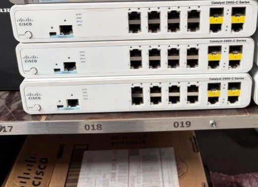 Cisco Catalyst 2960-C, Computers en Software, Netwerk switches, Ophalen, Gebruikt
