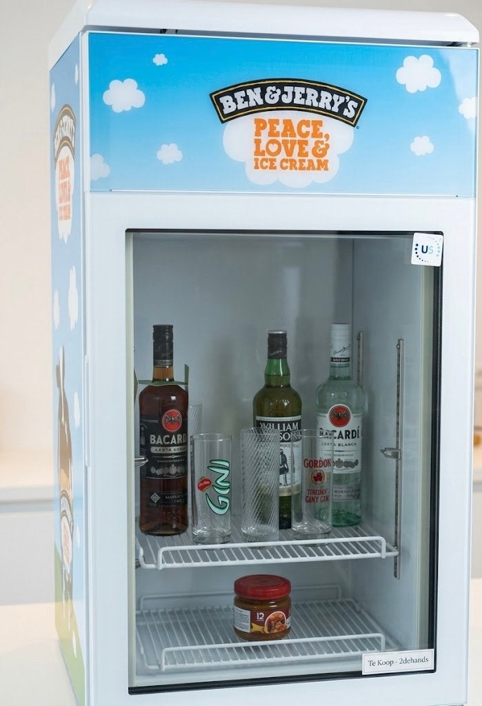 Ben&jerry’s diepvries, Ophalen, Zo goed als nieuw