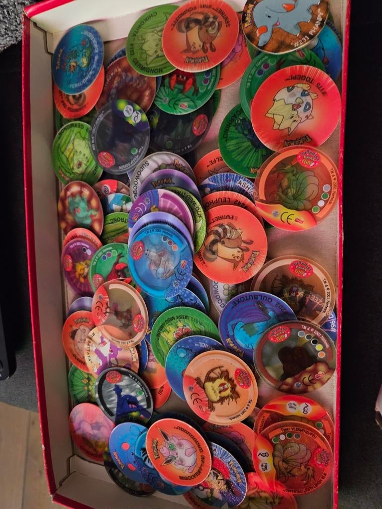 Heel veel pokemon flippo´s in uitstekende staat, Verzamelen, Flippo's, Ophalen of Verzenden