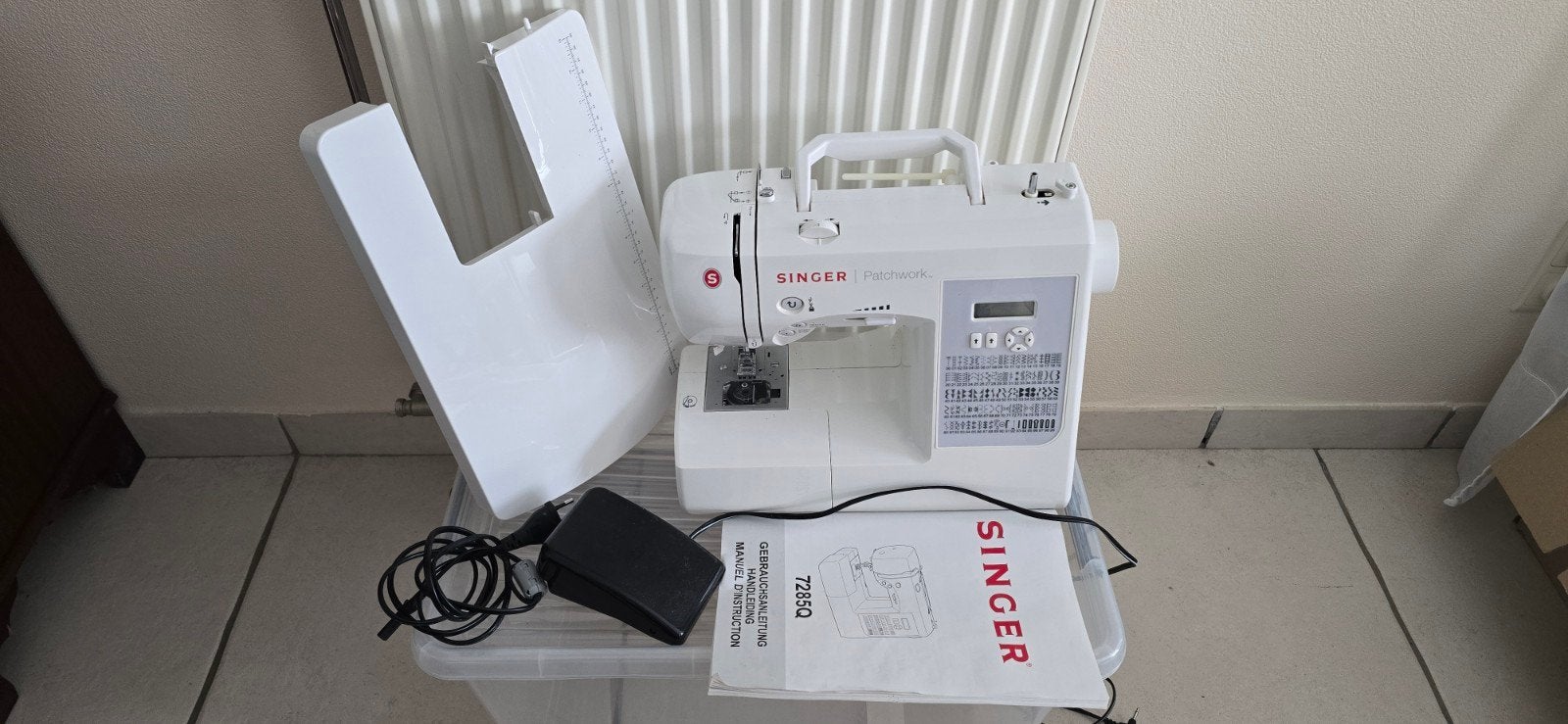 SINGER 7285 Elektronische naaimachine — Onberispelijke staat, Hobby en Vrije tijd, Naaien en Fournituren, Ophalen