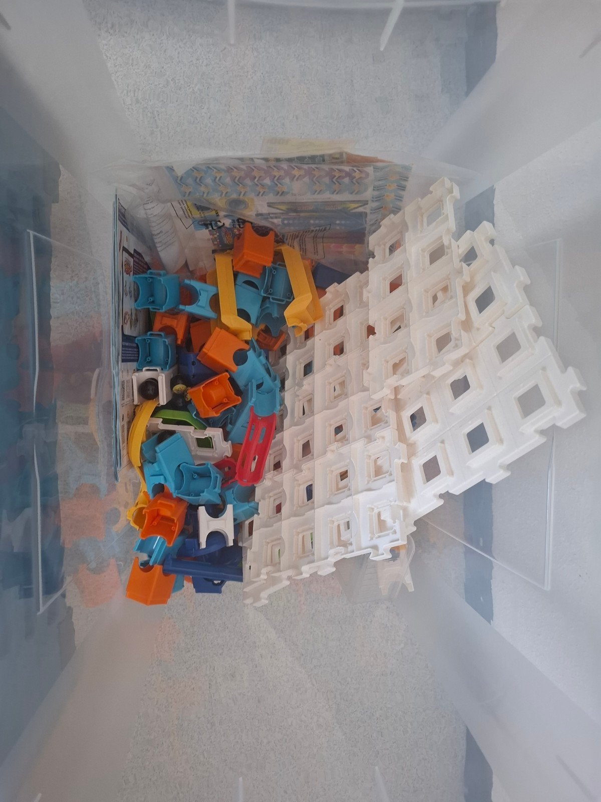 marble knikkerbaan vtech, Ophalen