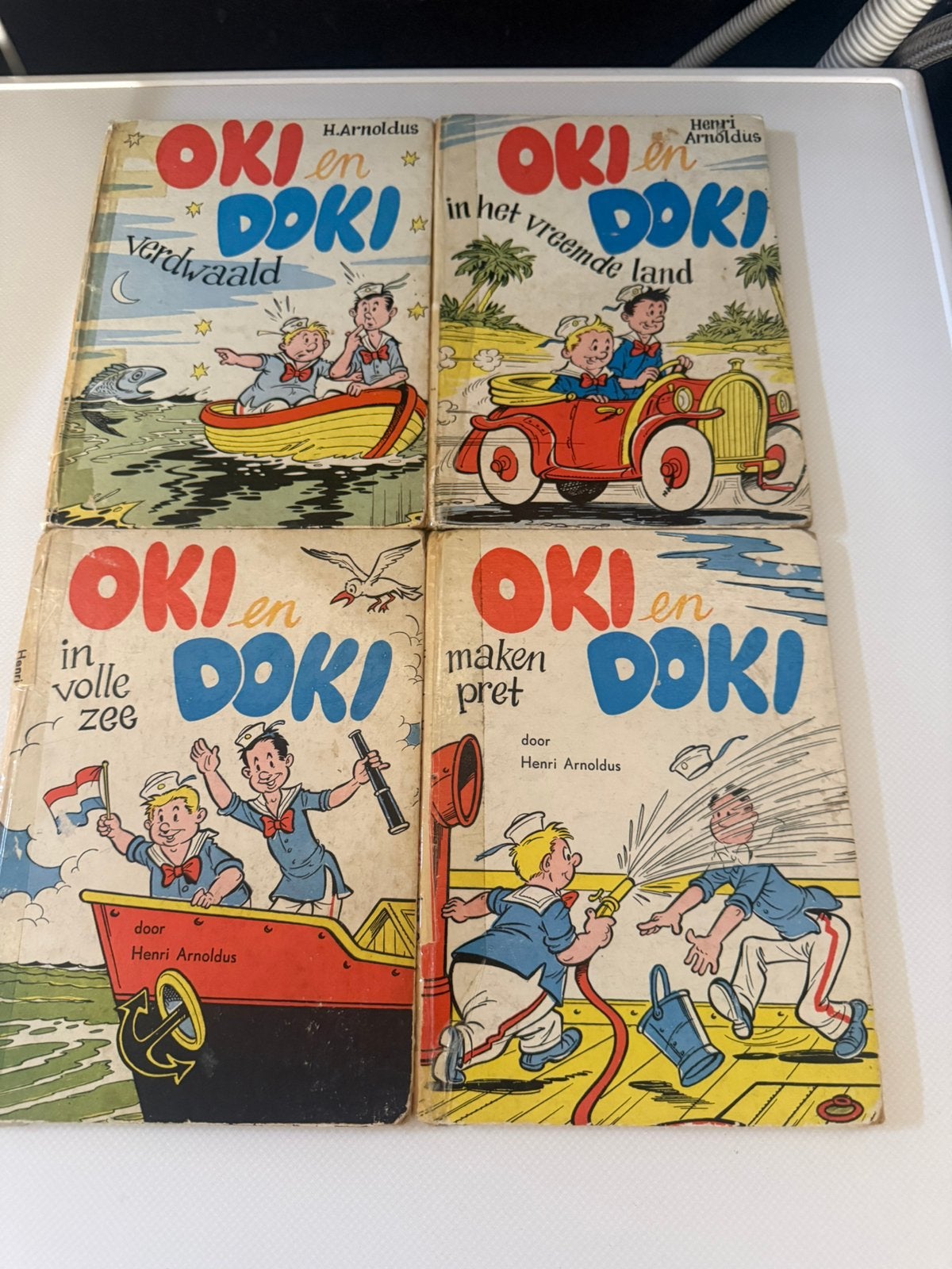 Oki en Doki, Boeken, Kinderboeken | Jeugd | 10 tot 12 jaar, Zo goed als nieuw, Ophalen