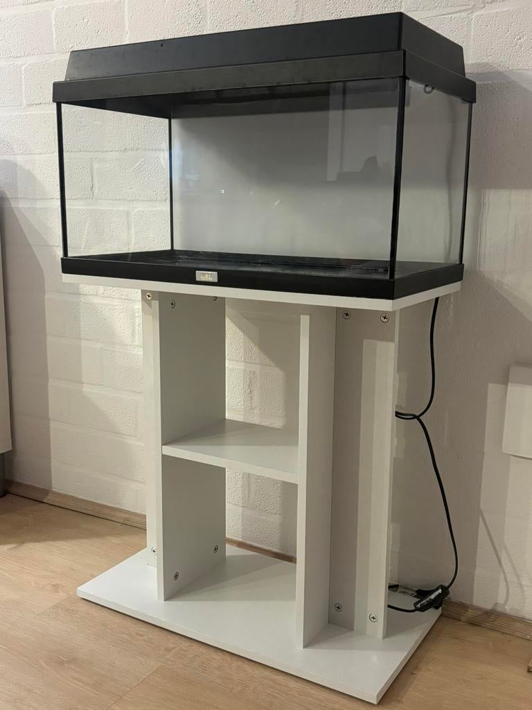 juwel aquarium met meubel, Ophalen, Gebruikt, Juwel, Inclusief deksel