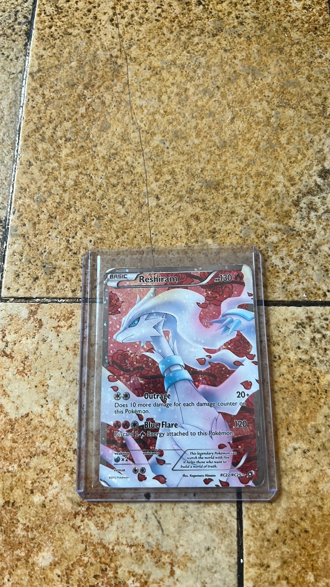 Reshiram Rc22/Rc25, Verzenden, Gebruikt
