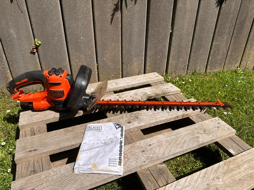 heggenschaar black en decker behts451, Ophalen, Gebruikt, Elektrisch