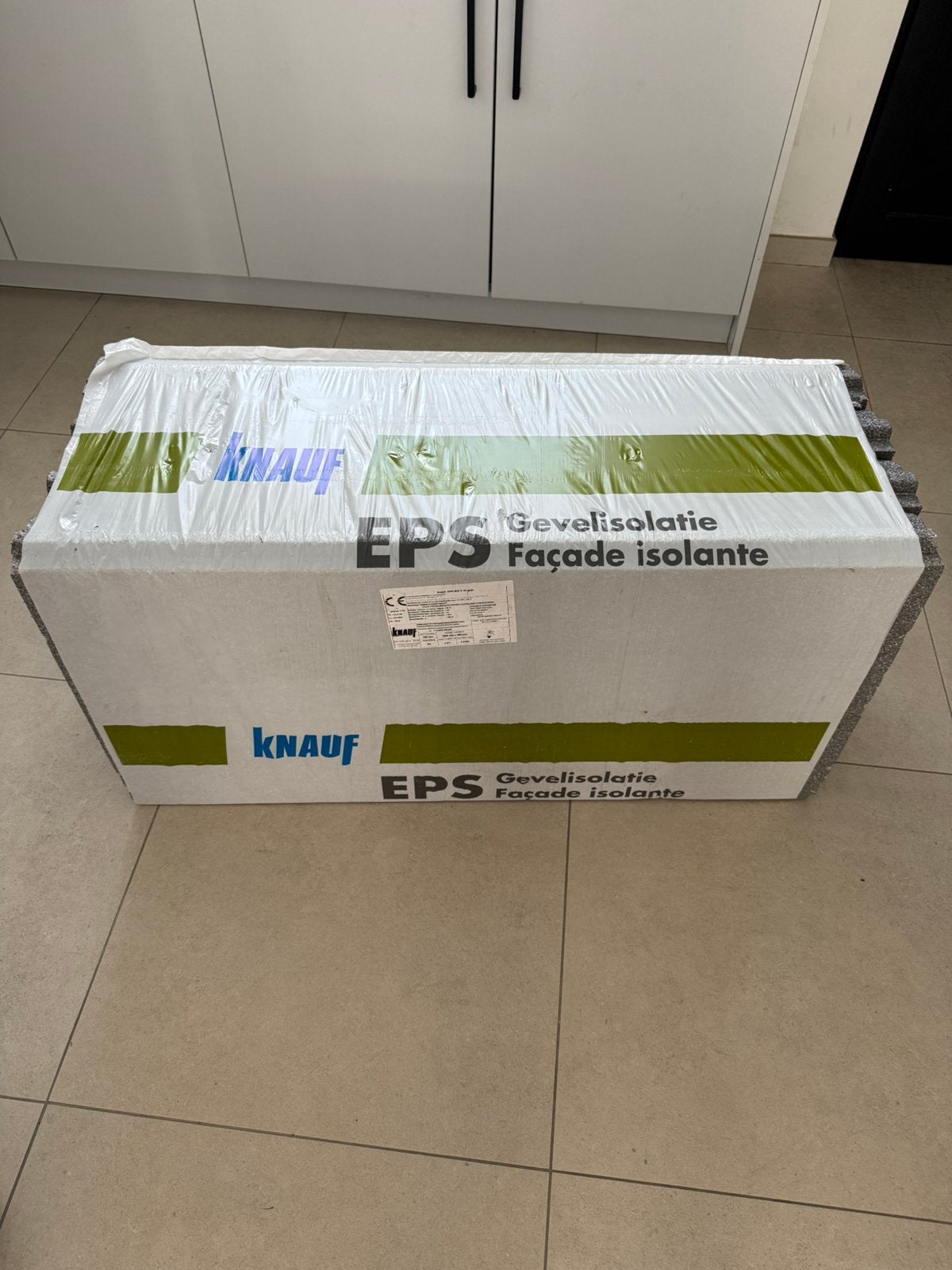 Knauf EPS 032 TG Grijs 100mm – Gevelisolatie – Nieuw, Doe-het-zelf en Bouw, Ophalen, Nieuw