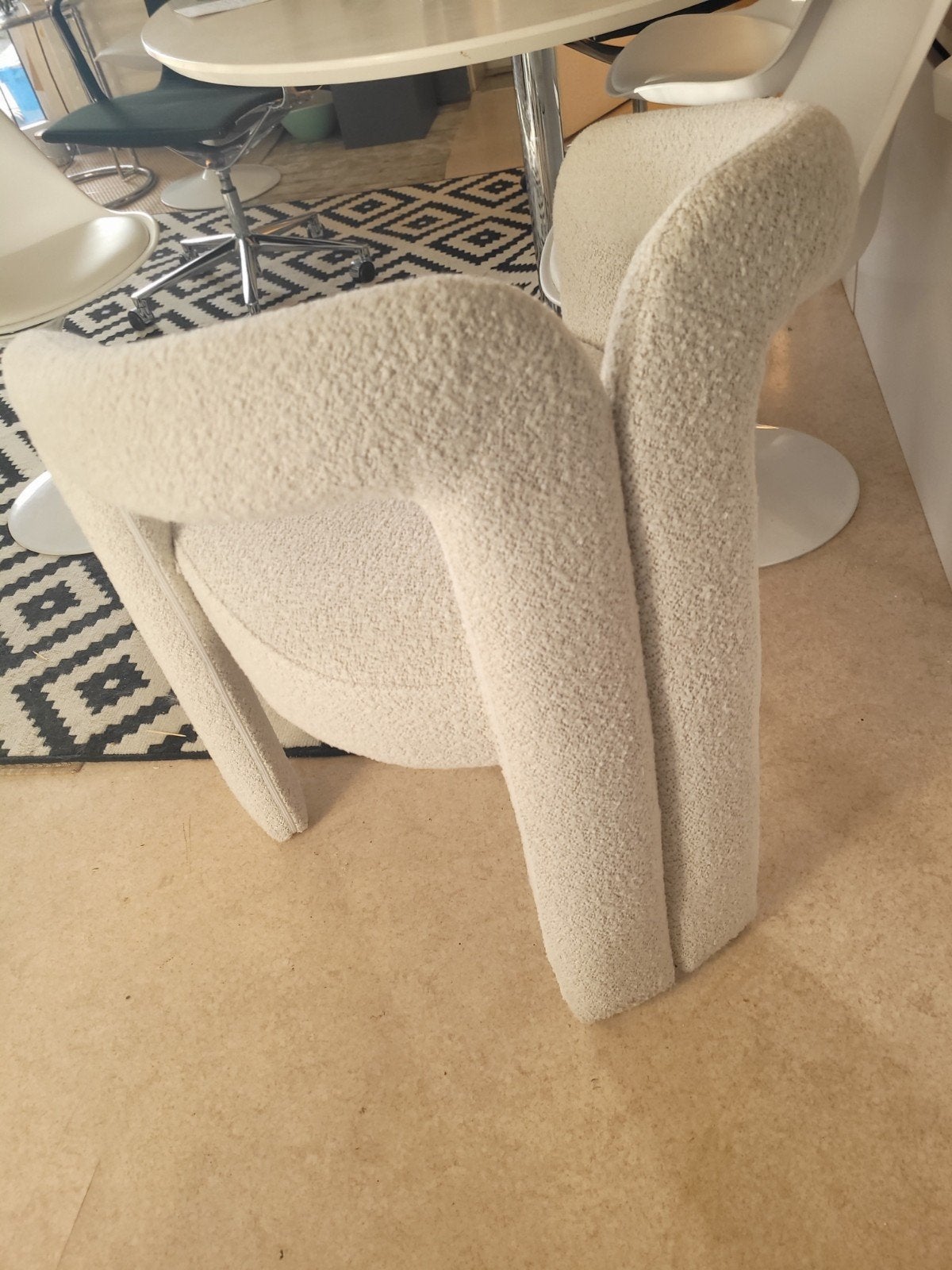 Tudet witte fauteuils van Cassina #Vitra #lecorbusier, Wit, Nieuw, Ophalen of Verzenden, Vijf, Zes of meer stoelen