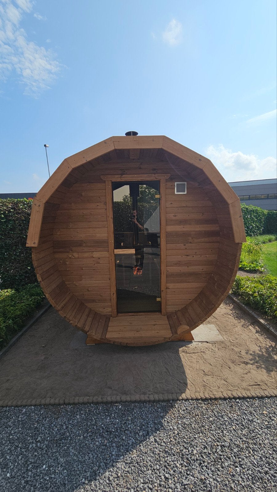 Livraison et installation gratuites d'un sauna en baril de 2, Enlèvement ou Envoi