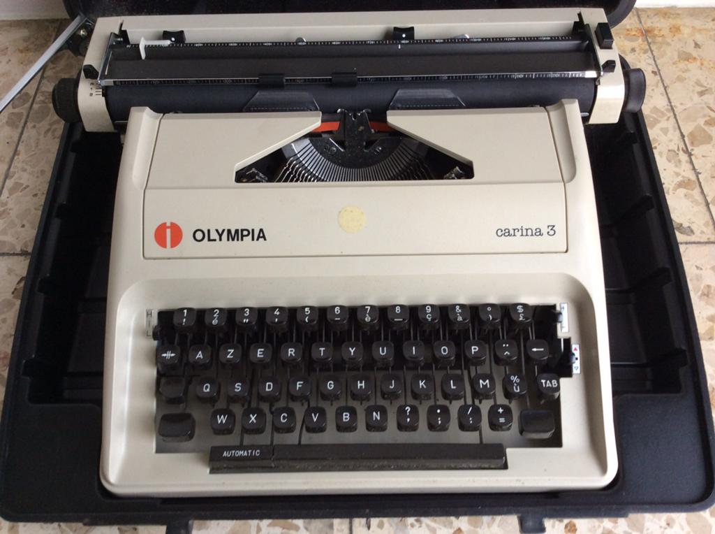 Typemachine, Ophalen, Gebruikt