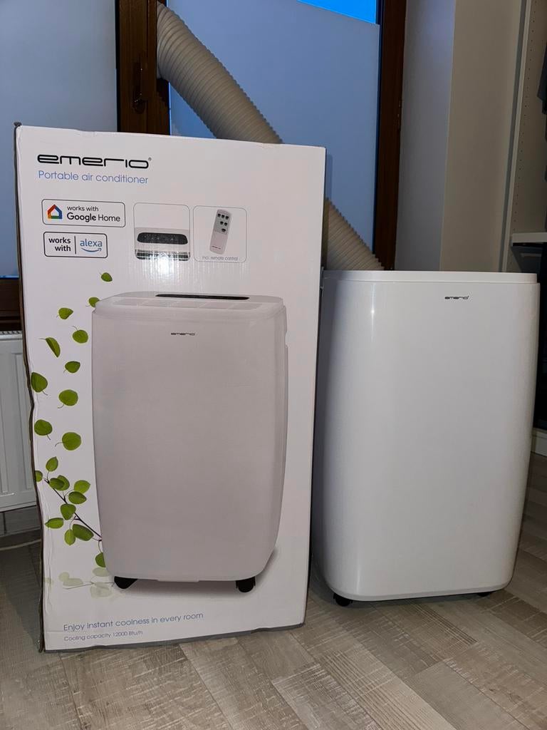 Climatiseur / airco mobile connecté, Electroménager, Climatiseurs, Comme neuf, Télécommande, Enlèvement