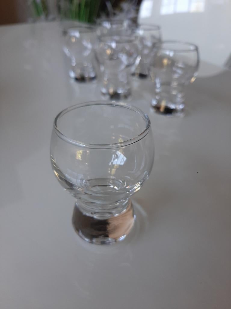 6 verrines Durobor Cosmos 5cl, Ophalen