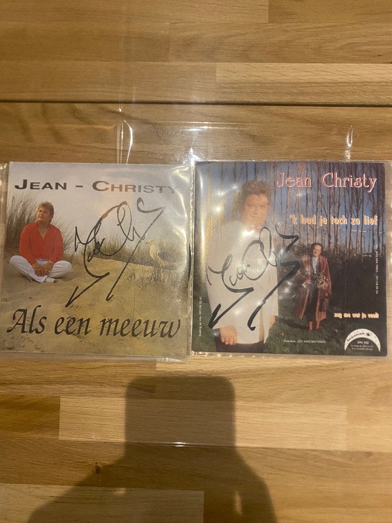 2 single’s van Jean Christy te koop, Ophalen