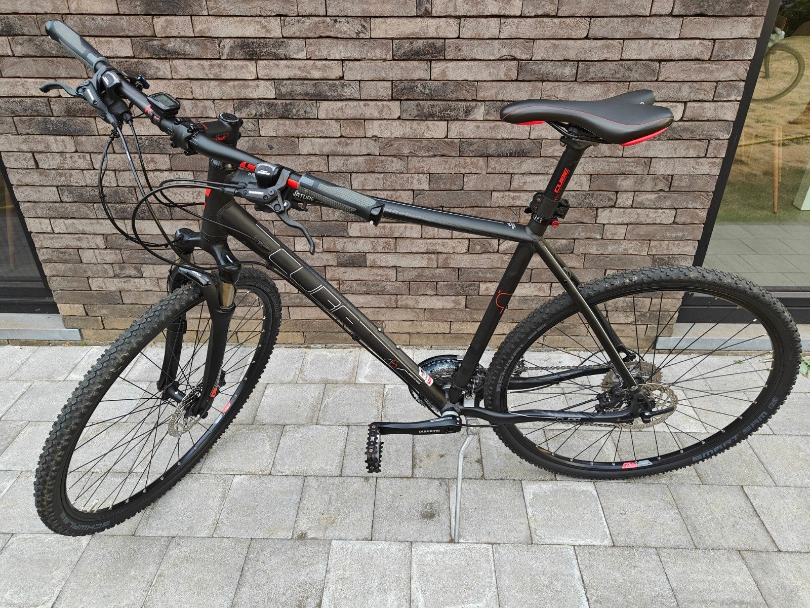 Zo goed als nieuwe CUBE Nature Crosshybride (527km), Autres marques, 57 à 61 cm, Comme neuf, Enlèvement