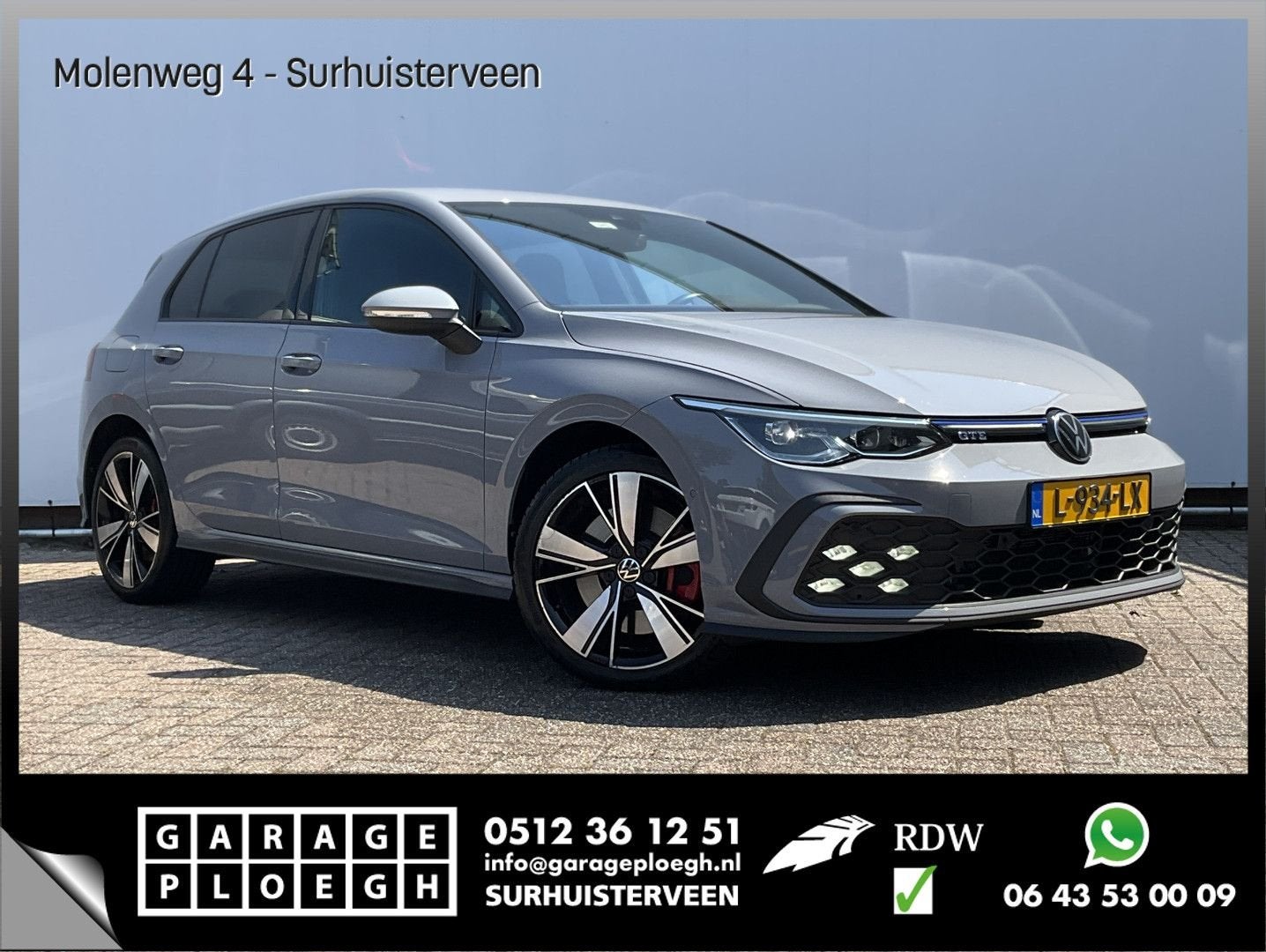 Volkswagen Golf 1.4 eHybrid GTE PHEV 259PK Afn.Trekhaak Adap, Auto's, Volkswagen, Bedrijf, Golf, ABS, Adaptieve lichten, Adaptive Cruise Control