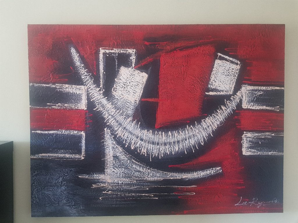 abstracte kunst, Antiek en Kunst, Ophalen