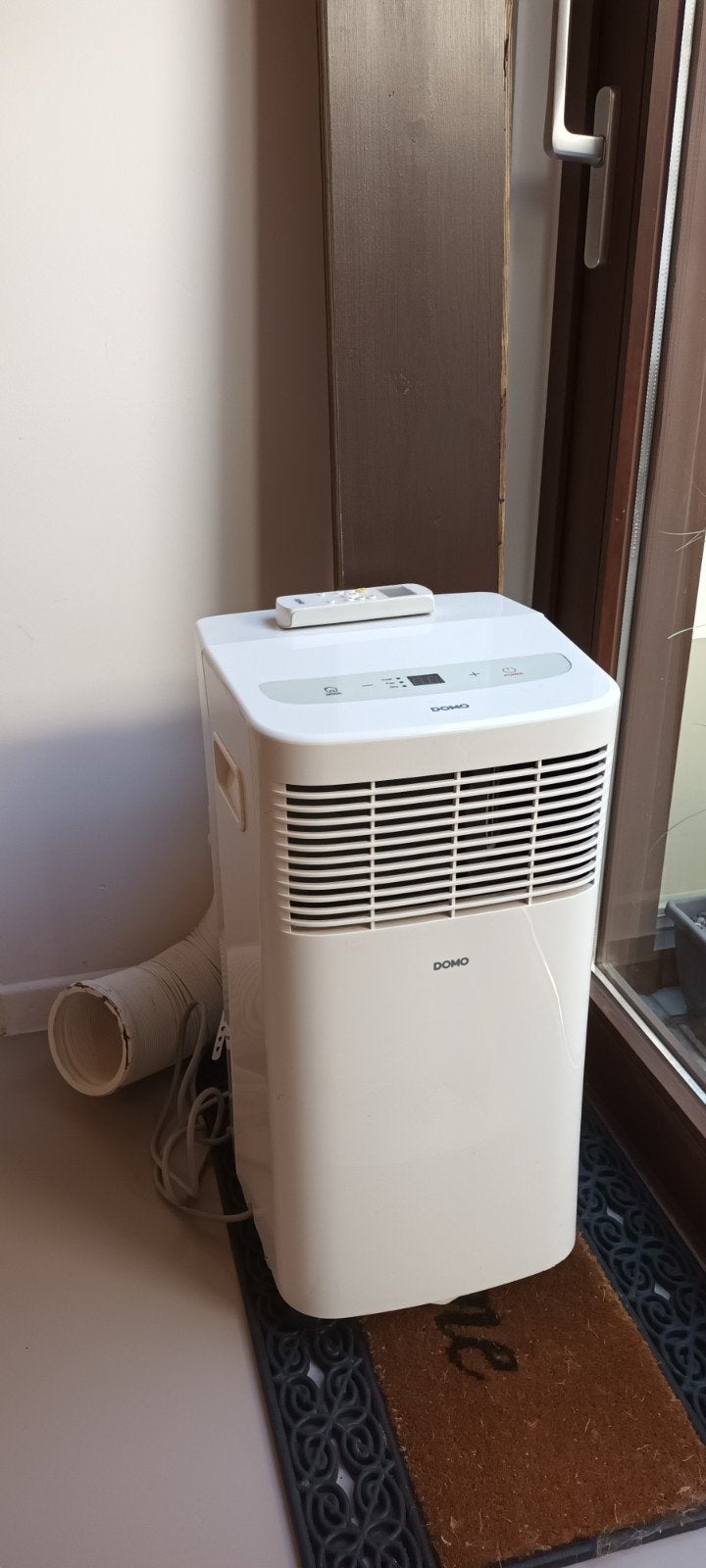 Mobiele airco Domo GERESERVEERD, Enlèvement, Climatiseur mobile, Télécommande