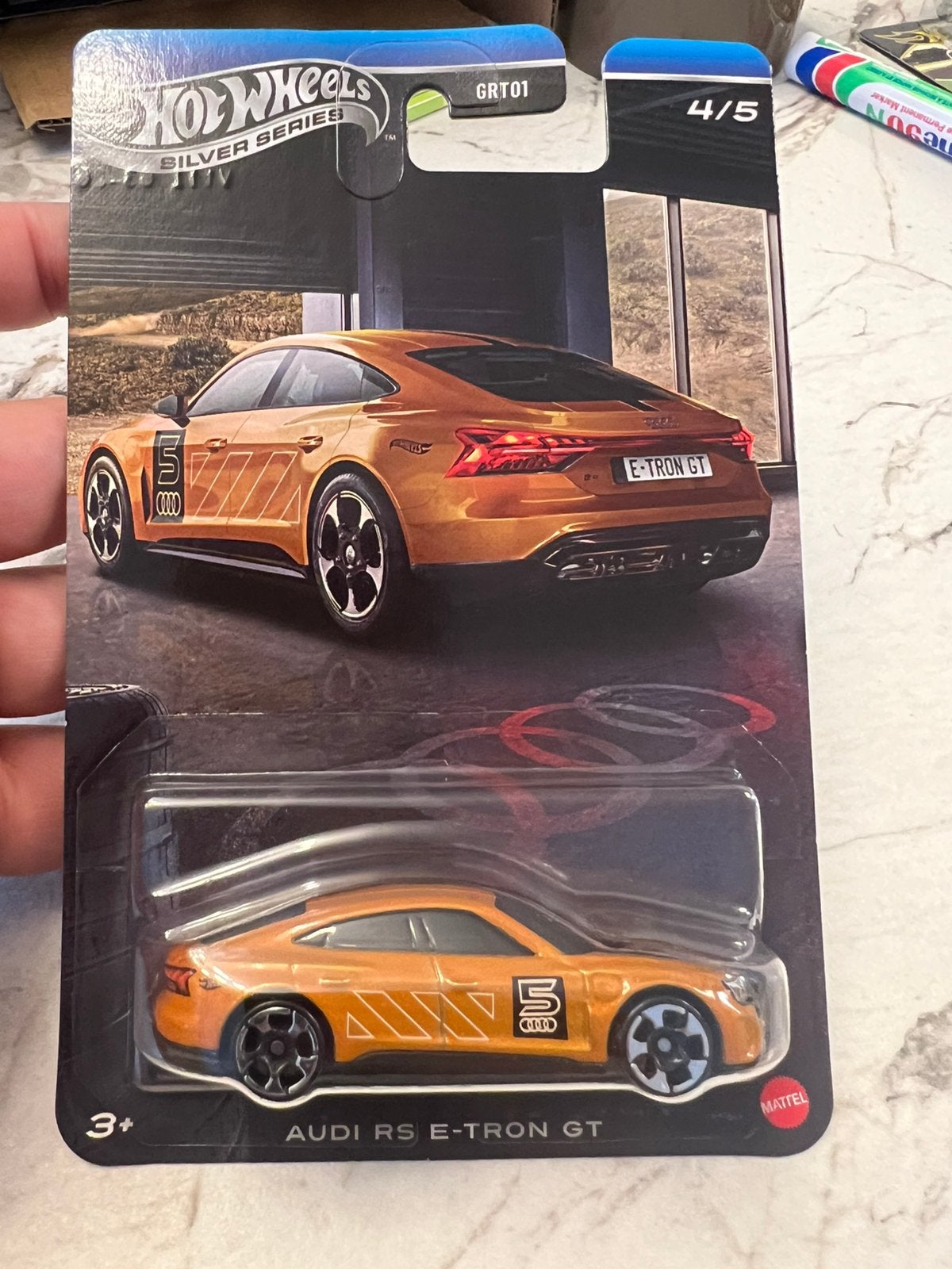 Hot wheels audi RS etron gt, Ophalen of Verzenden, Zo goed als nieuw