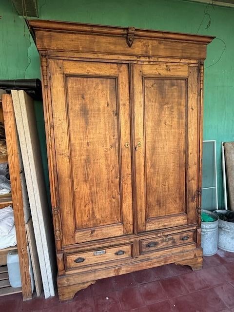 kleerkast hanger, Huis en Inrichting, Kasten | Kleerkasten, Gebruikt, Teakhout, 25 tot 50 cm, Ophalen