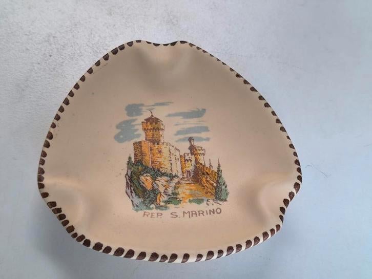 Vintage asbak San Marino, Antiek en Kunst, Ophalen of Verzenden